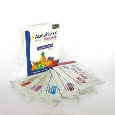 Apcalis SX Oral Jelly (cialis,tadafil) 7jelly/box